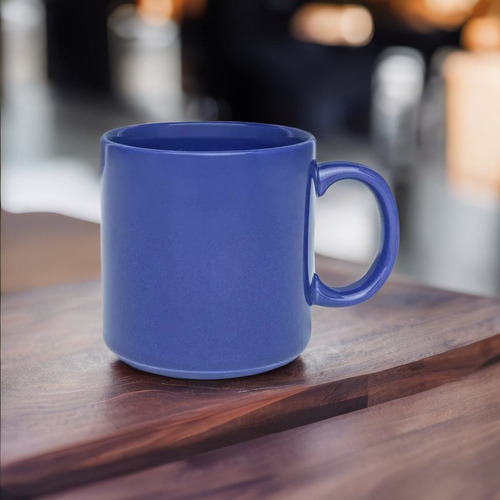 Canecas de cerâmica Biona Caneca segura para microondas 360cc X 6u cor branca