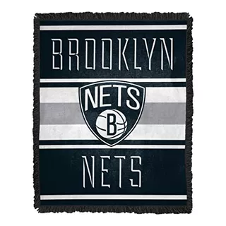 Manta Tejida Jacquard De Northwest Nba Brooklyn Nets No...