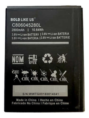 Pila Bateria Para Blu C806045280l Vivo X5 V7 V0490uu E/g