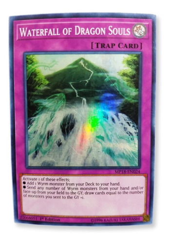 Imagen 1 de 1 de Yugi-oh! Waterfall Of Dragon Souls Mp18-en024 Super