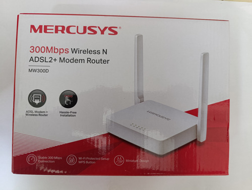 Mercusys Adsl2 + Modem Router