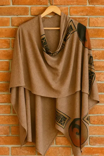 Ruana Virginiag Estilo Étnico | Envío gratis