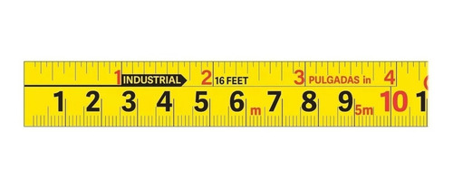 Wincha 5m X 19mm Griper Metros Y Pulgada Truper Anti Impacto