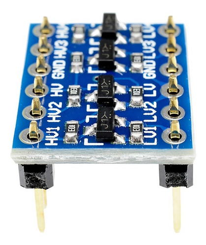Imagen 4 de 6 de Modulo Adaptador Conversor Nivel Logico 5v 3.3v 4canales I2c