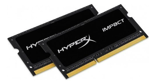 Memoria RAM Impact gamer 16GB 2 HyperX HX316LS9IBK2/16