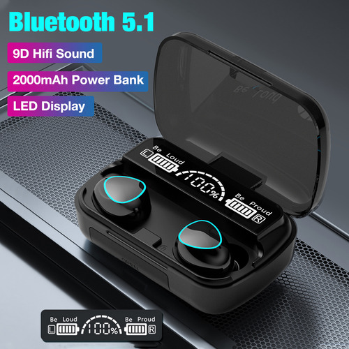 Audífonos Inalámbricos Bluetooth Tws Con Control Táctil Y Ca