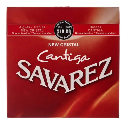 Encordado Clasica Savarez 510cr New Cristal Cantiga