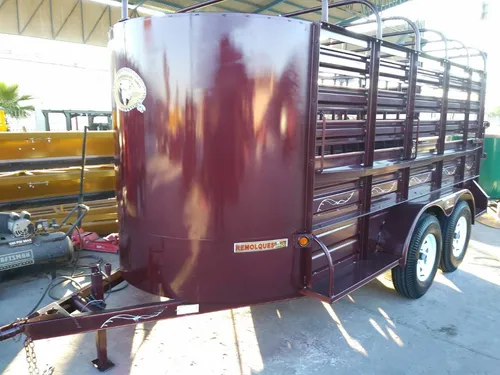 comprar Remolque Ganadero 3000 Kg 14pies Marca Del Norte