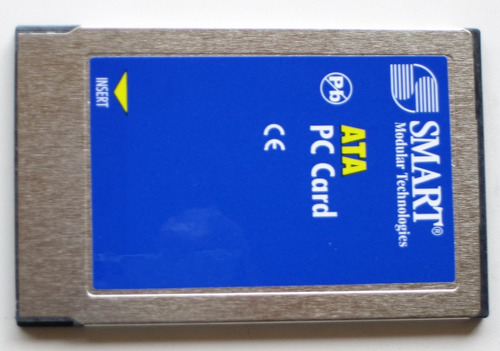 Tarjeta Memoria Pcmcia Pc Card Smart Tech Ata Flash 64mb