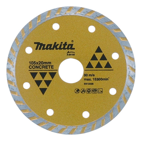 Disco Diamantado Turbo Makita 4.1/2x7/8 PuLG A84143