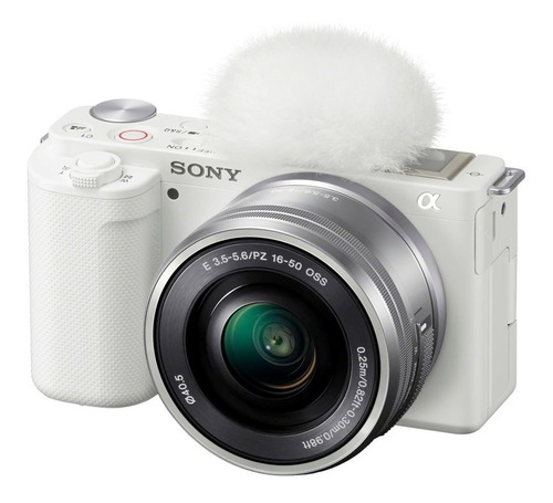Cámara Sony Alpha Zv-e10 Mirrorless 4k + Lente Blanco