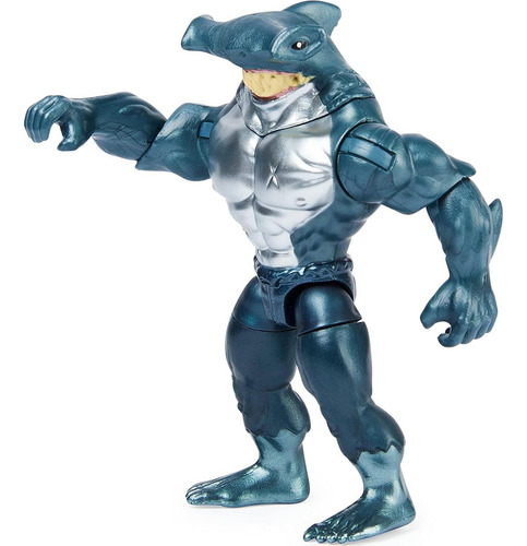 Figuras De Acción Batman Y King Shark 10 Cm Con Accesorios