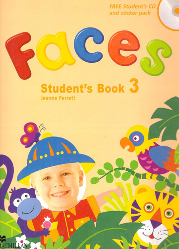 Faces 3. Students Book C/ Sticker Pack Y Cd  - Perrett, Jean