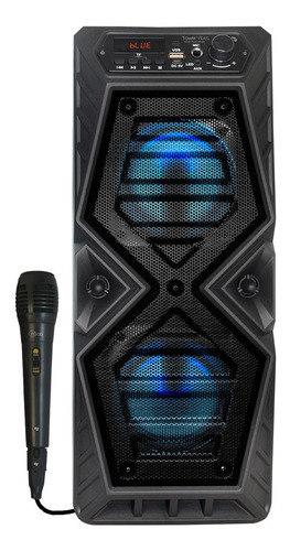 Parlante Tower Vibes Portable Sound System Black