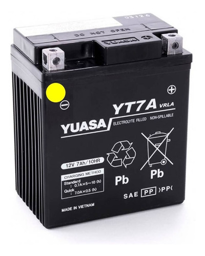 Bateria Yuasa Honda Tornado Ytx7l-bs Falcontwister Pro-bat