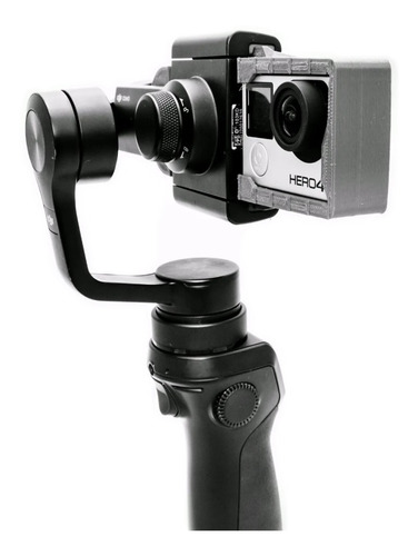 Adaptador P/ Usar Gopro No Dji Osmo Mobile 2 - Novo Design