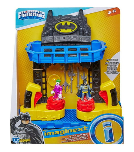 Set De Juego Imaginext Dc Super Friends Batalla En La Baticu