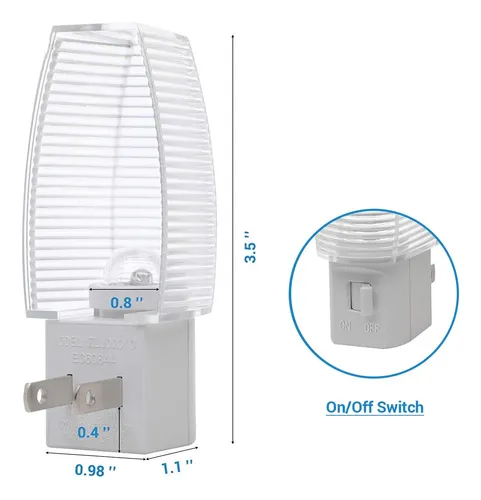Dewenwils Enchufe En La Luz De Noche Led Con Interruptor,...