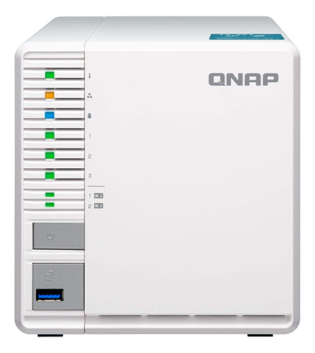 Qnap Ts-351 (2 Gb De Ram) Cloud Nas Personal De 3 Bahías Ide