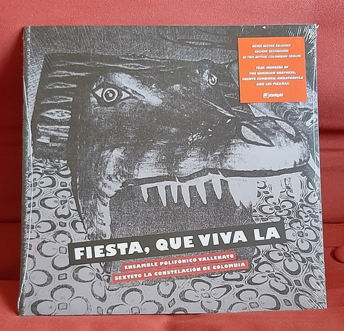 Fiesta Que Viva La Vinilo Nuevo Cumbia Vallenato Colombia