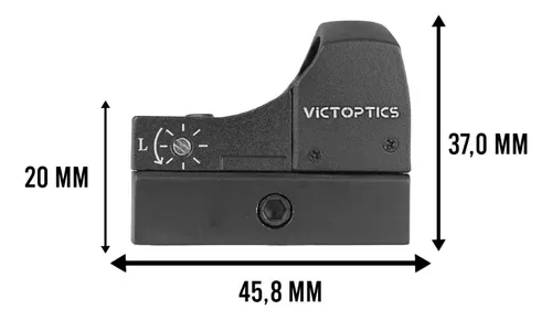 Mira Holográfica Vector Optics V3 1x17x22 Red Dot 11mm | MercadoLivre