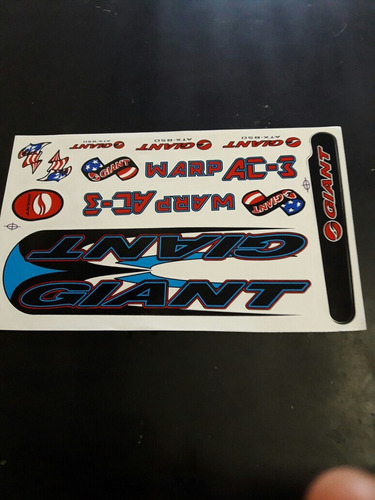 Adesivo Para Quadro Mtb Giant