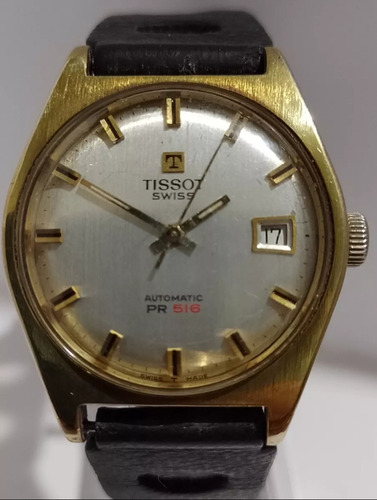 Reloj Tissot Pr516 Automático '60s Antíguo Vintage No Rado