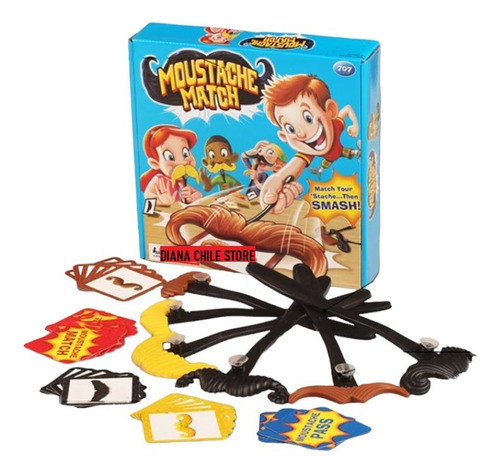 Juego De Mesa Atrapa Tu Bigote Juego De Emparejar Bigotes