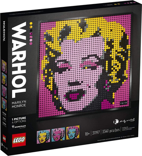 Bloques Lego Art 31197 Andy Warhol's Marilyn Monroe 