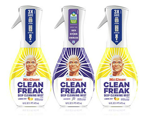 Limpiador Multiusos Mr. Clean, Lavanda Y Limón, 3 Uds