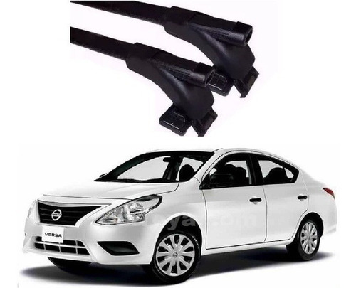 Imagen 5 de 8 de Kit Barras Portaequipaje Nissan + Cuna Porta Kayak Auto