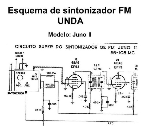 Esquema De Sintonizador Unda Mod Juno Ii Via Email