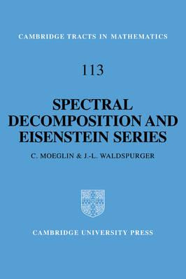 Libro Spectral Decomposition And Eisenstein Series : A Pa...