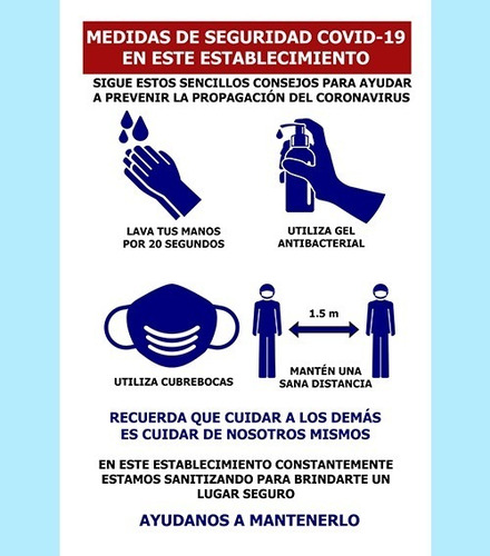 Imagen 3 de 4 de Señalamientos Coronaviru Digitales No Físicos