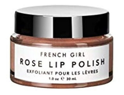 French Girl Rose Lip Polish Scrub 1 Oz/1.0 fl Oz, Exfoliante