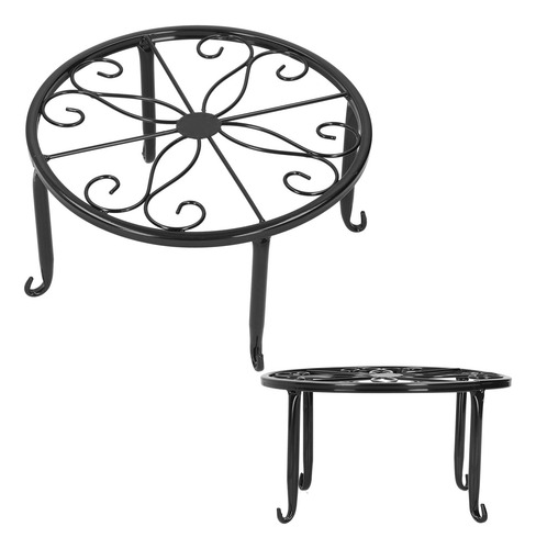 Soporte Para Plantas De Hierro Forjado Para Interiores Y Ext