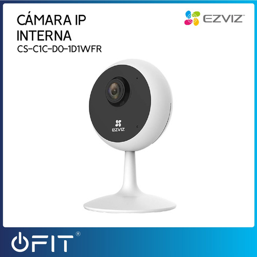 Imagen 2 de 7 de Camara Seguridad Ip Wifi Ezviz Hd Interior Vision Nocturna