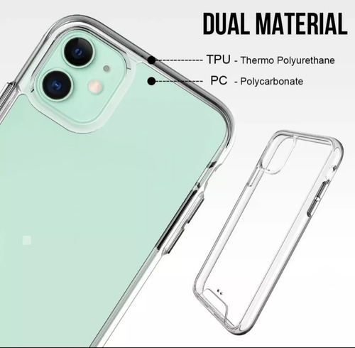 Case Funda Clear Para Samsung S24 Fe + Mica Pantalla, Cámara