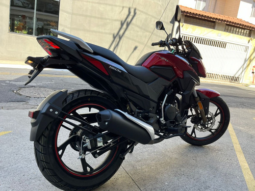 Moto Shineray Jef Vermelha 150 Injetada Ano 2024 Modelo 2024