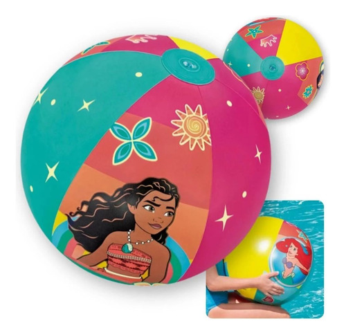 Piscina De Armação 6200l + Bola Inflável + 2 Boias Princesas