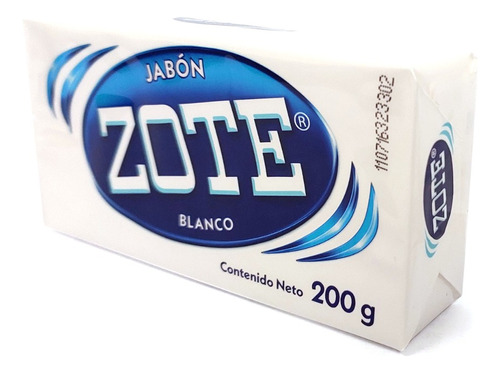 Jabón De Lavandería Zote Blanco 200g