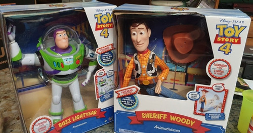 Figuras Buzz Lightyear Y Woody Animatronicos