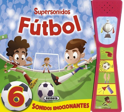 FÃÂºtbol supersonidos, de VV. AA.. Editorial Susaeta, tapa blanda en español
