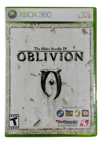 The Elder Scrolls: Oblivion Juego Original Xbox 360 (Reacondicionado)