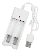 Comprar Cargador Pilas Baterias Aa Y Aaa Recargables 2 Puertos Usb