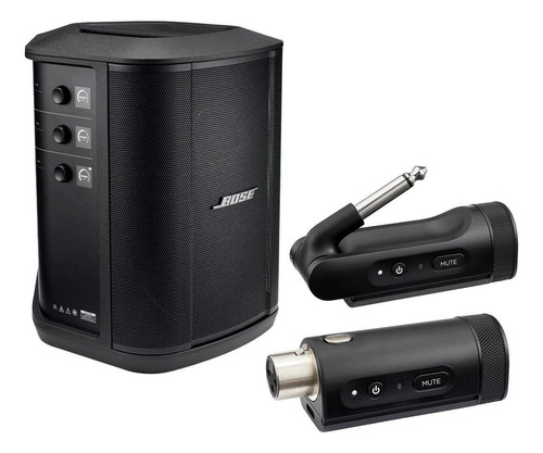 Bose S1 Pro+ Pa System With Bluetooth, Black Skiloe