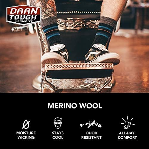 Darn Tough Mens Topless Stripe No Show Hidden - Calcetines D