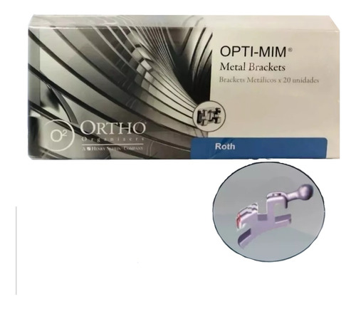 Brackets Caso X20 Ortho Organizers Metalicos Roth/mbt