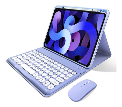 Funda Con Teclado Para iPad De 9.ª Generación Con Ratón, Ipa