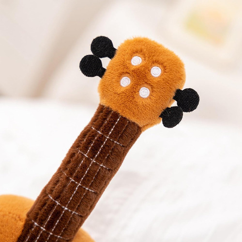 Muñeca De Peluche, Violín, Laúd Chino, Guitarra, Bonito Pelu